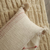 Zain Cotton Slub Striped Cushion
