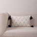 Parin Zig-Zag Embroidered Cotton Cushion