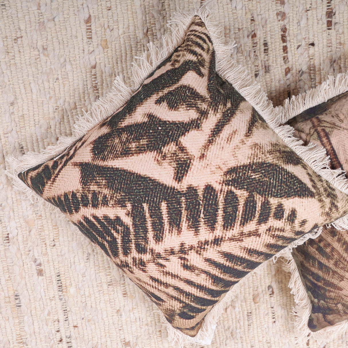Tropical Oasis Digital Printed Cushion