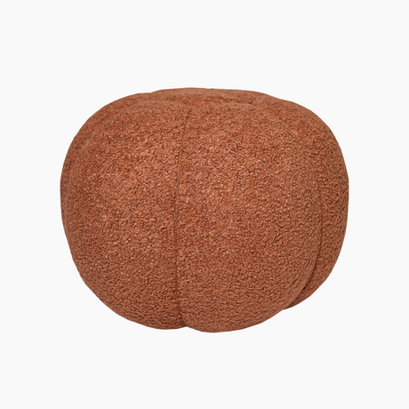Ayrian Rust Pouffe